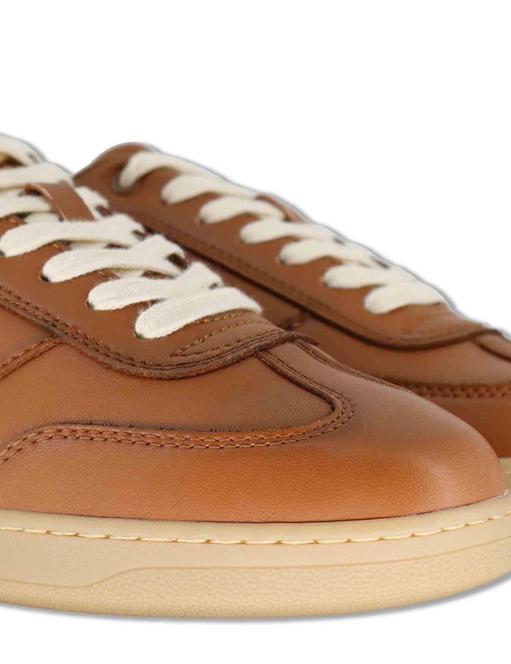 Sneakers uomo in pelle cuoio con suola ambra PARKER 01 BRANDY Liu-Jo 