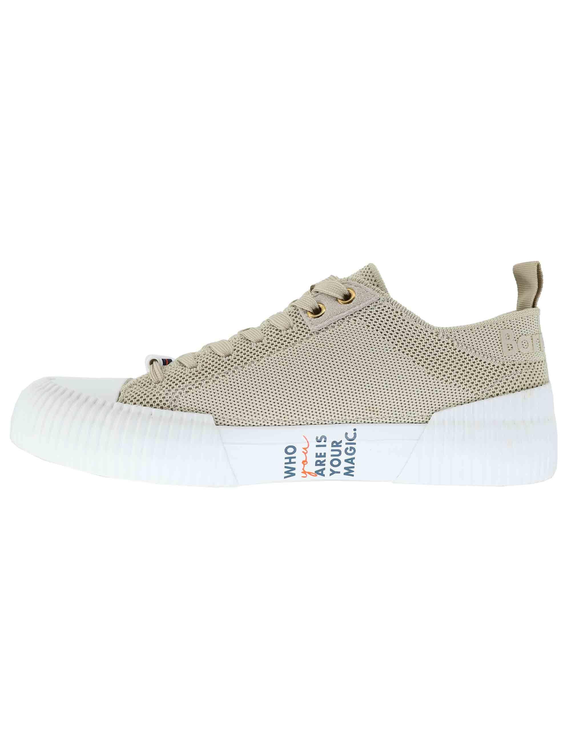 Sneakers uomo in tessuto beige BU3535 B00VSV72O24Q Barracuda 