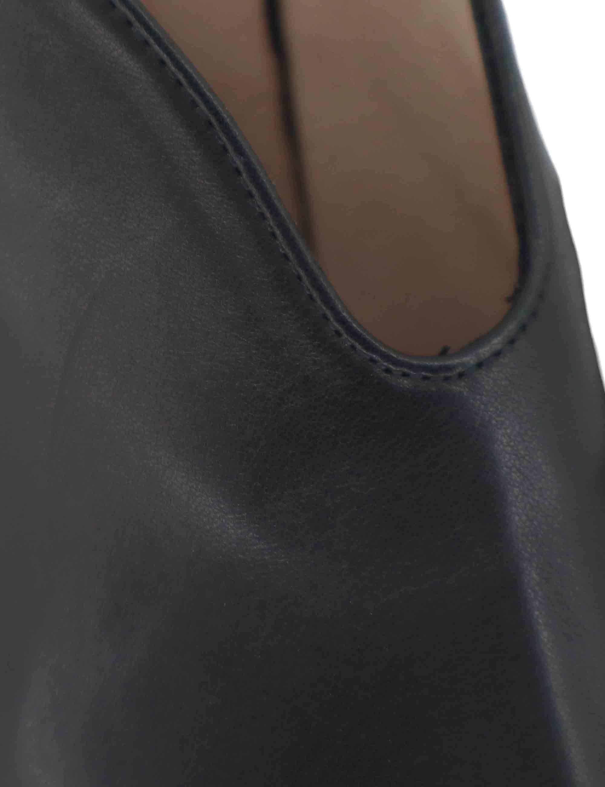 Stivaletti donna in pelle nera con tacco alto HI254270 C006 Hispanitas 