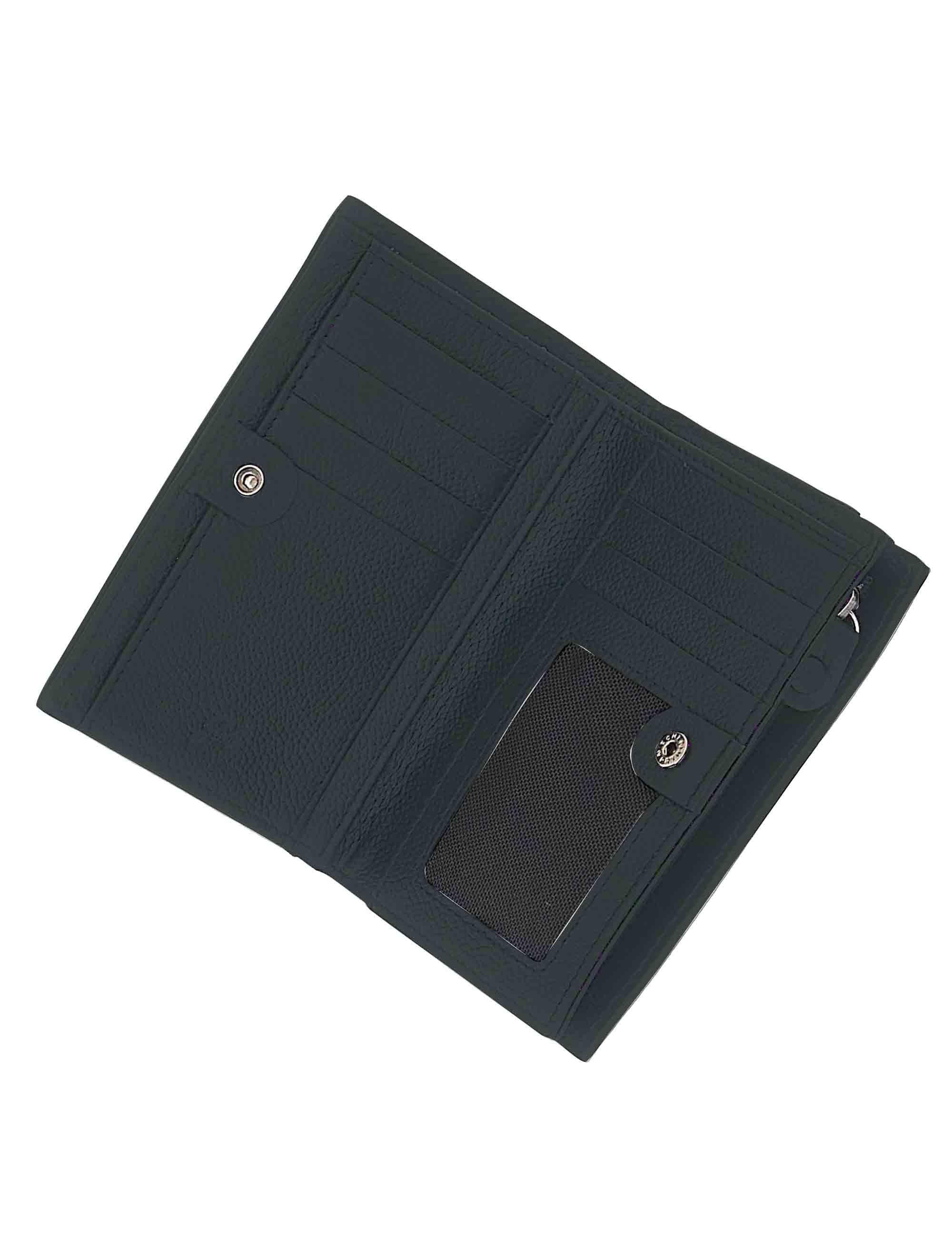 Portafogli donna GMonet 14 in pelle verde G000130ND X2428 C2555 Gabs 