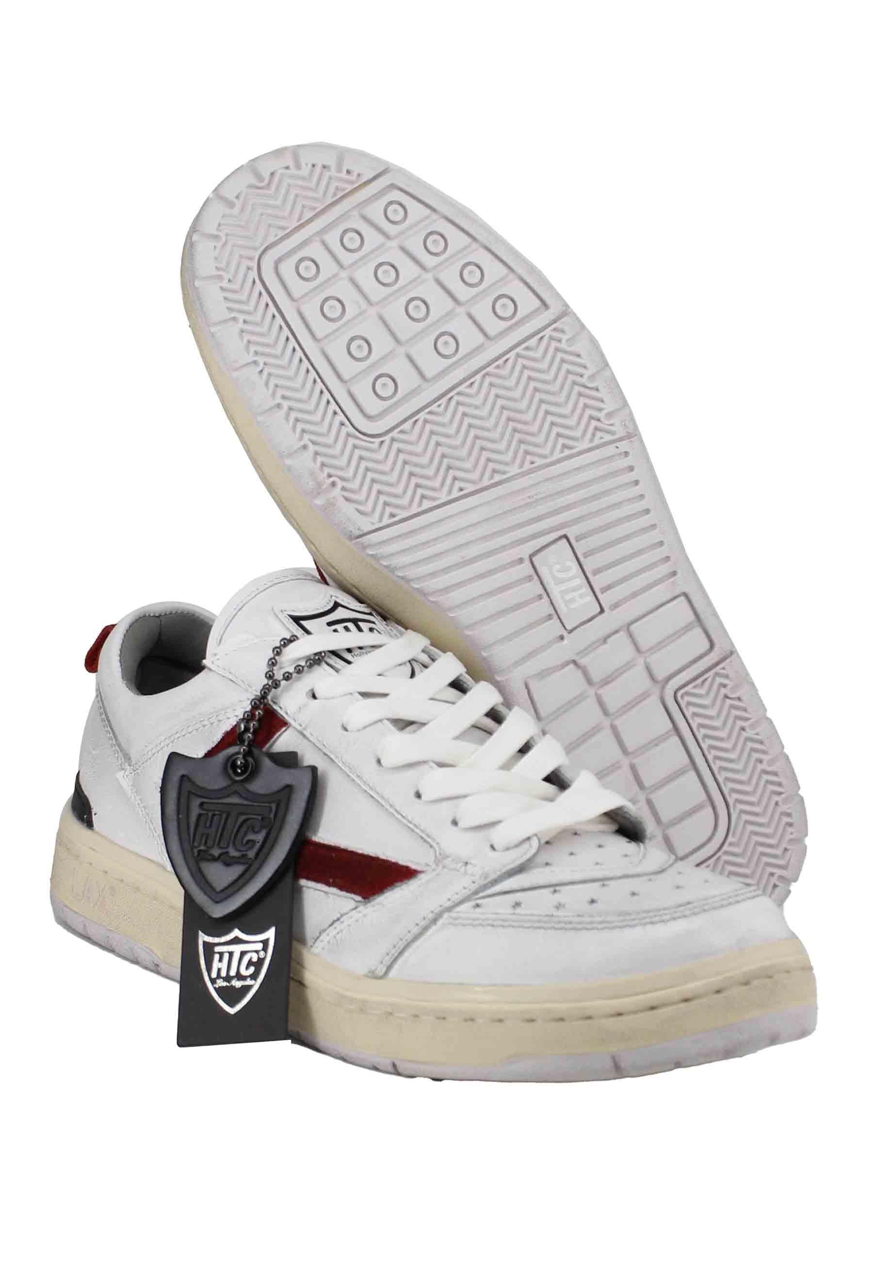 Sneakers uomo Starlight Shield in pelle bianca 23WHTSC015 905 HTC Los Angeles 