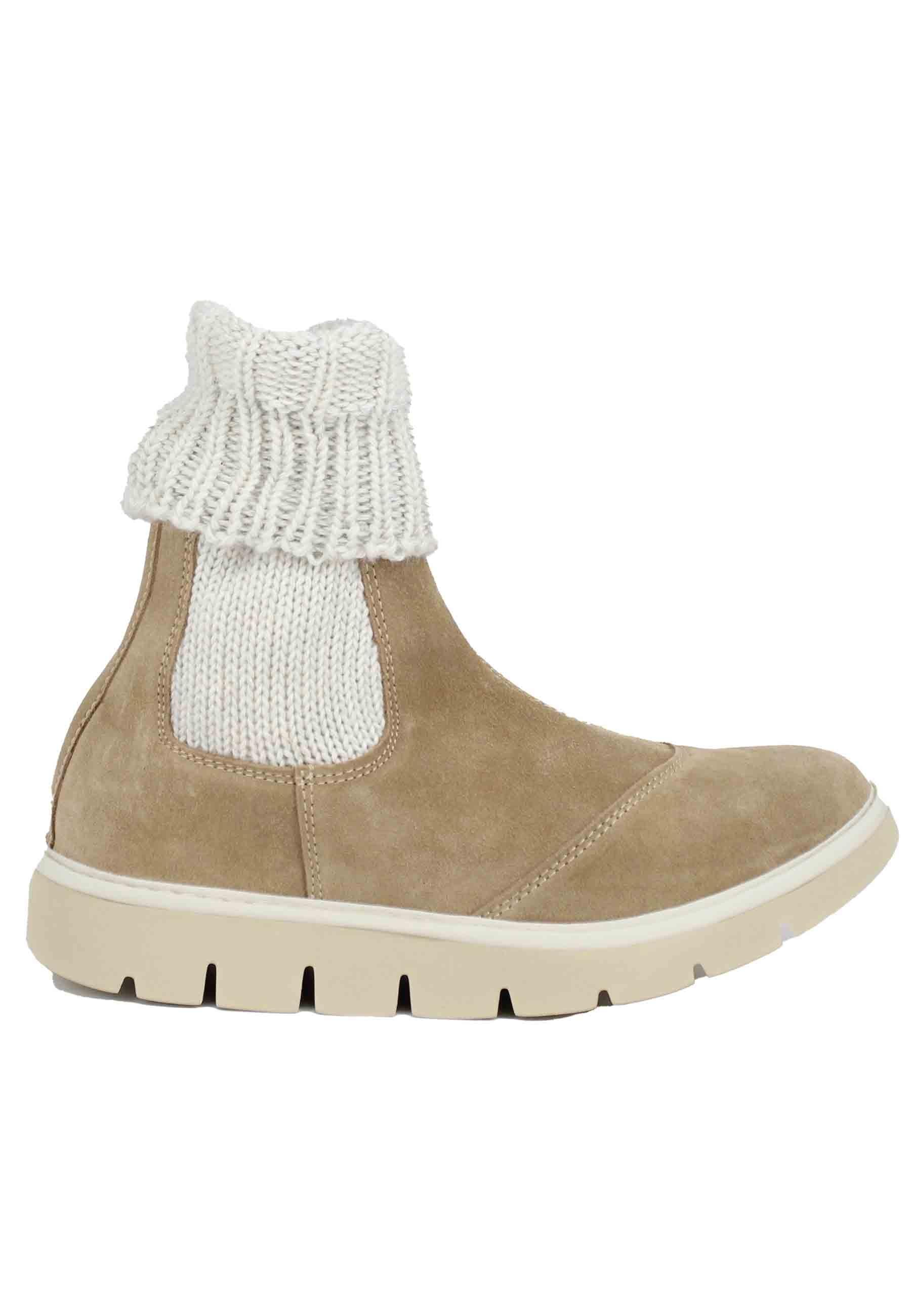 Sneakers Donna Stivaletto Beige P05 W006-0048B009