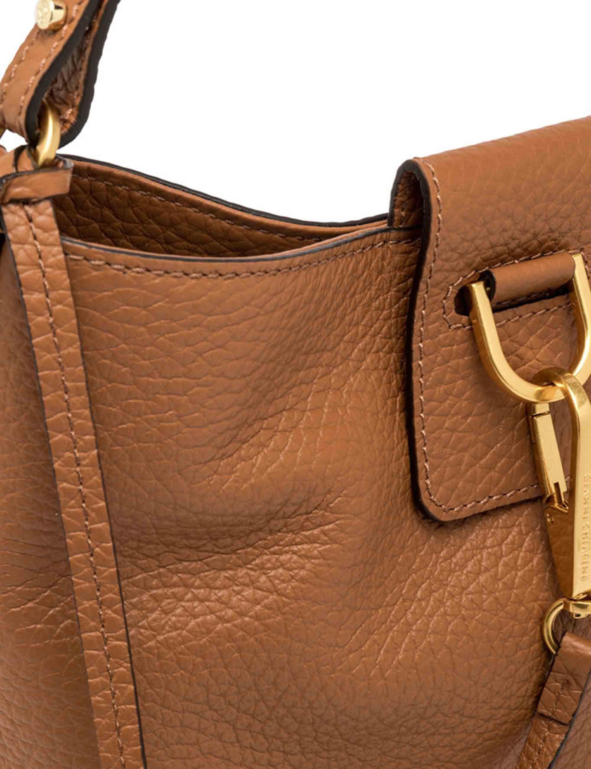 Borse donna Marisol in pelle cuoio con gancio oro BS11470 206 TKL Gianni Chiarini 