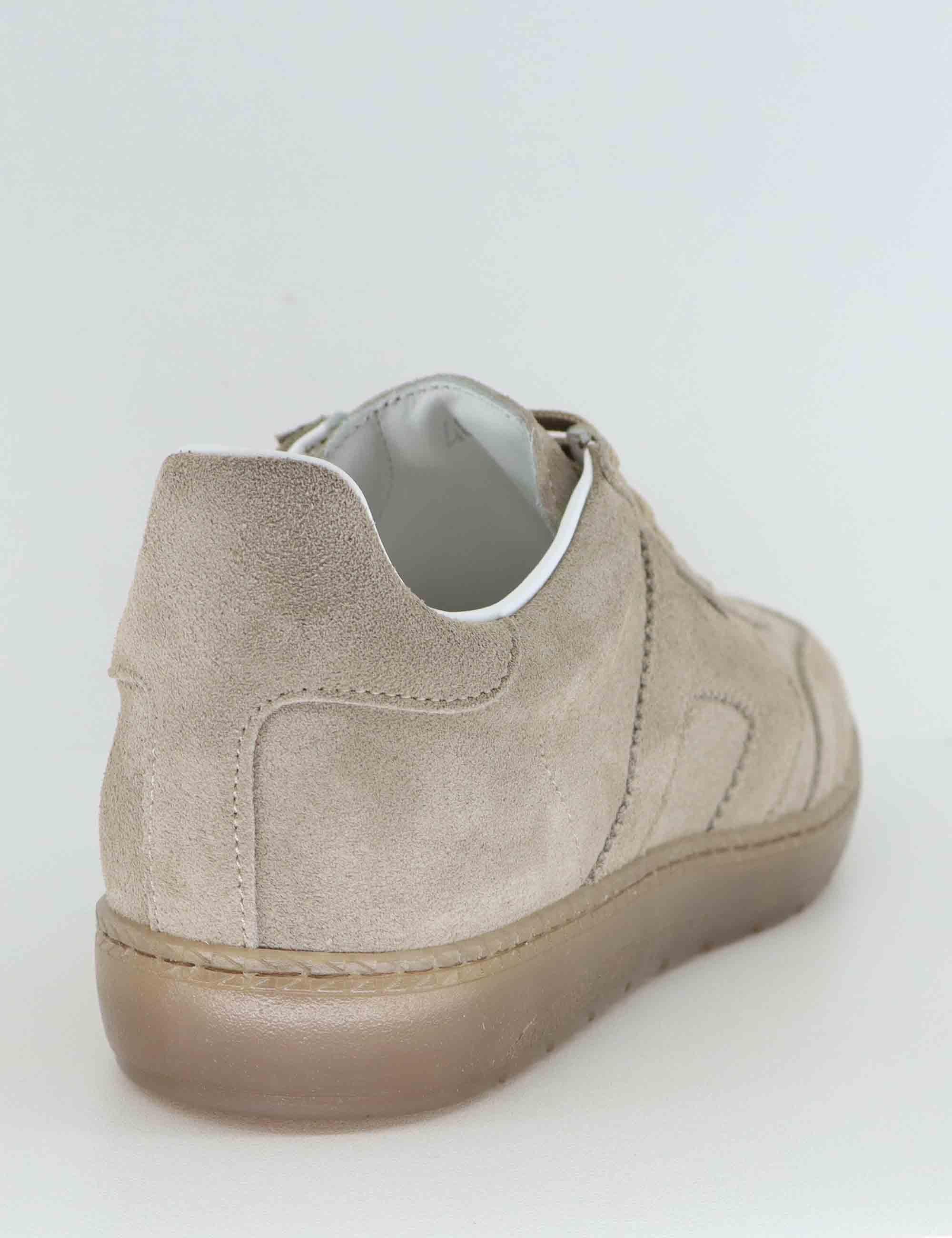 Sneakers uomo in camoscio taupe PELOTA 1 002 Rogal's 