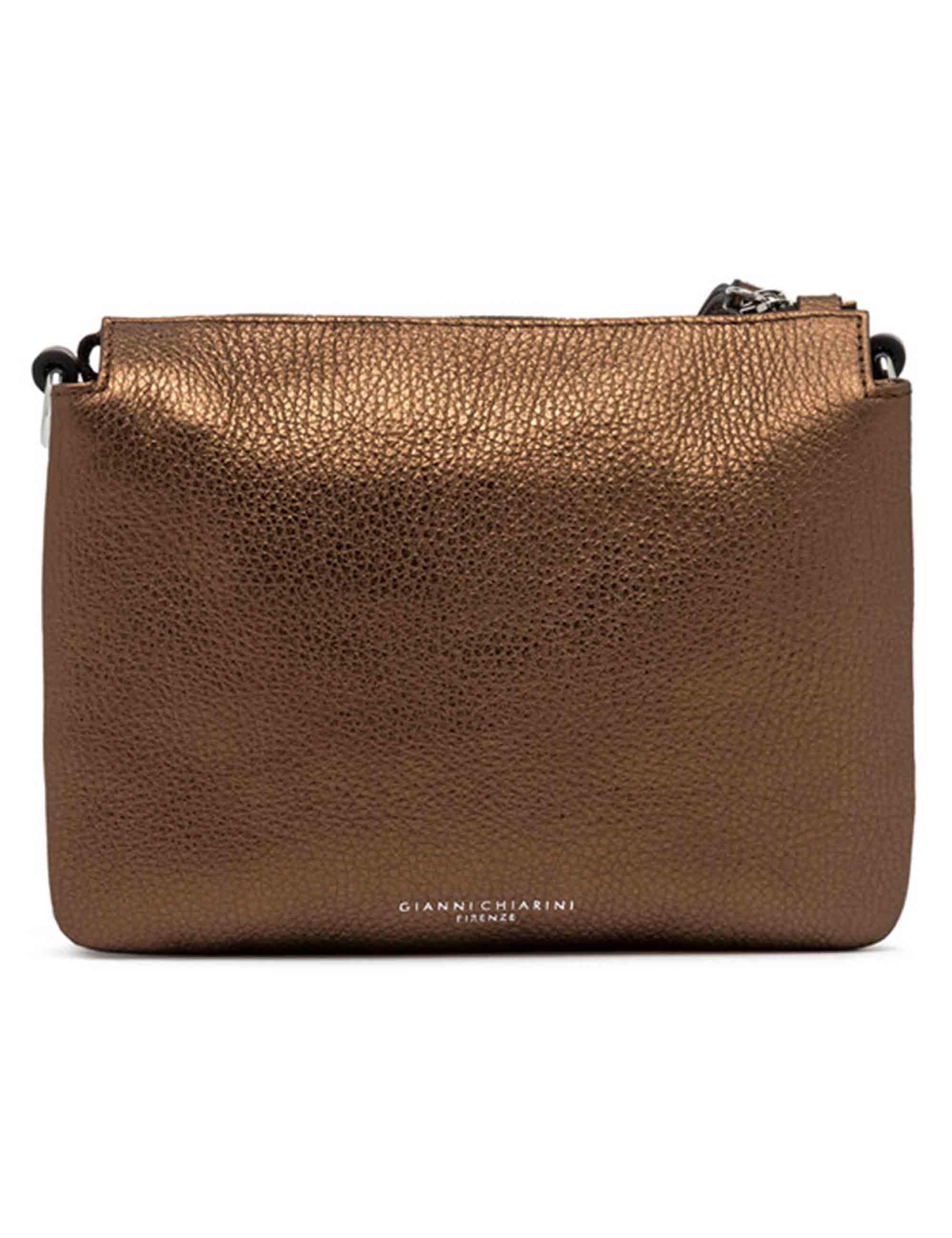 Gianni Chiarini Borse donna Three in pelle martellata bronzo BS4362 14167 COMMGRNLM Gianni Chiarini 