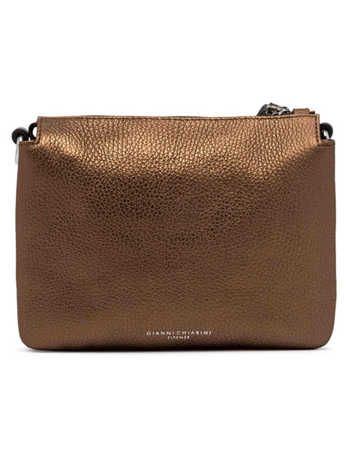 Gianni Chiarini Borse donna Three in pelle martellata bronzo BS4362 14167 COMMGRNLM Gianni Chiarini 