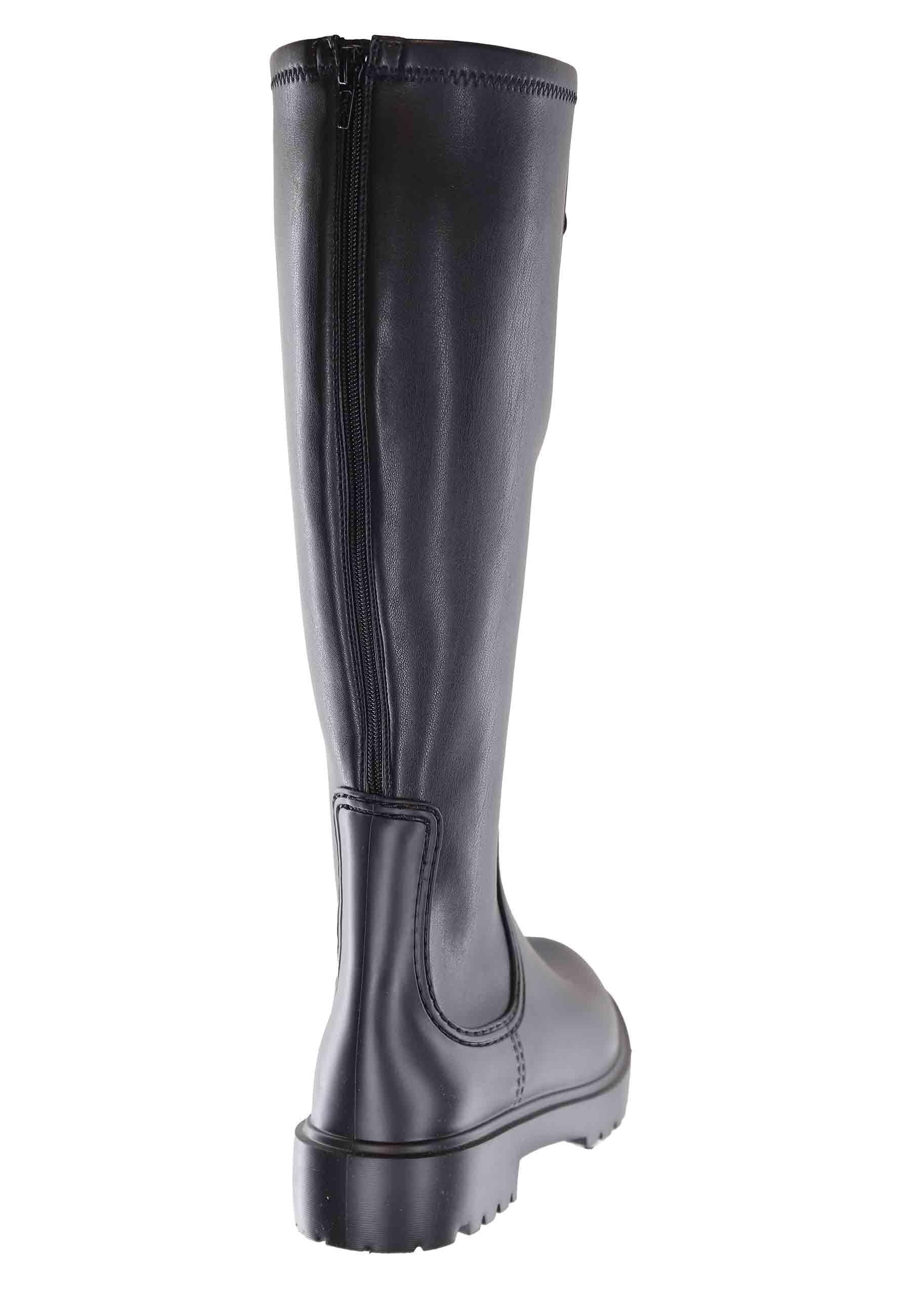 Stivali pioggia donna in pvc nero FAY STB BLACK Unisa 