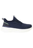 Sneakers uomo Star in tessuto elastico blu con suola alta in gomma Uomo WM31100A 016