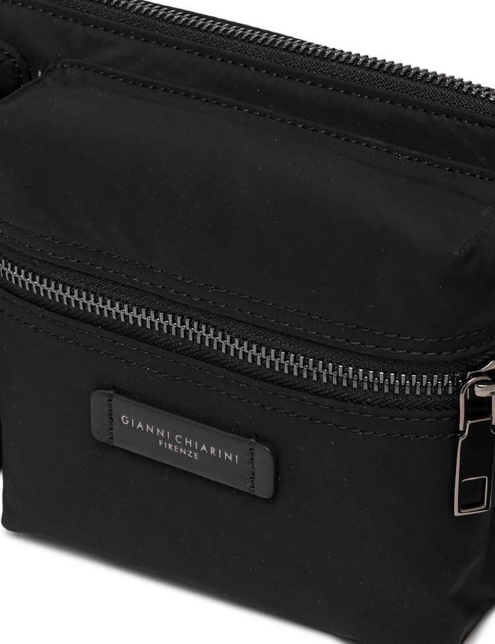 Marsupi uomo Oslo in nylon nero MPU B18208 DS 22659 NYL-PL Gianni Chiarini 