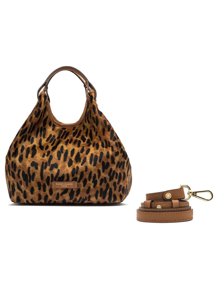 Borse donna Dua in pelle cuoio effetto cavallino BS11109 14351 CAV-PL Gianni Chiarini 