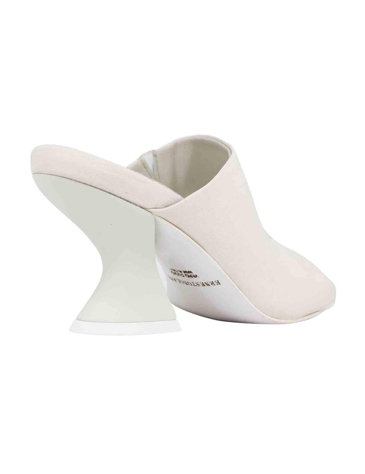 Sandali donna in pelle rosa con punta tonda e tacco in tinta 6DLOT04 012 Ernesto Dolani 