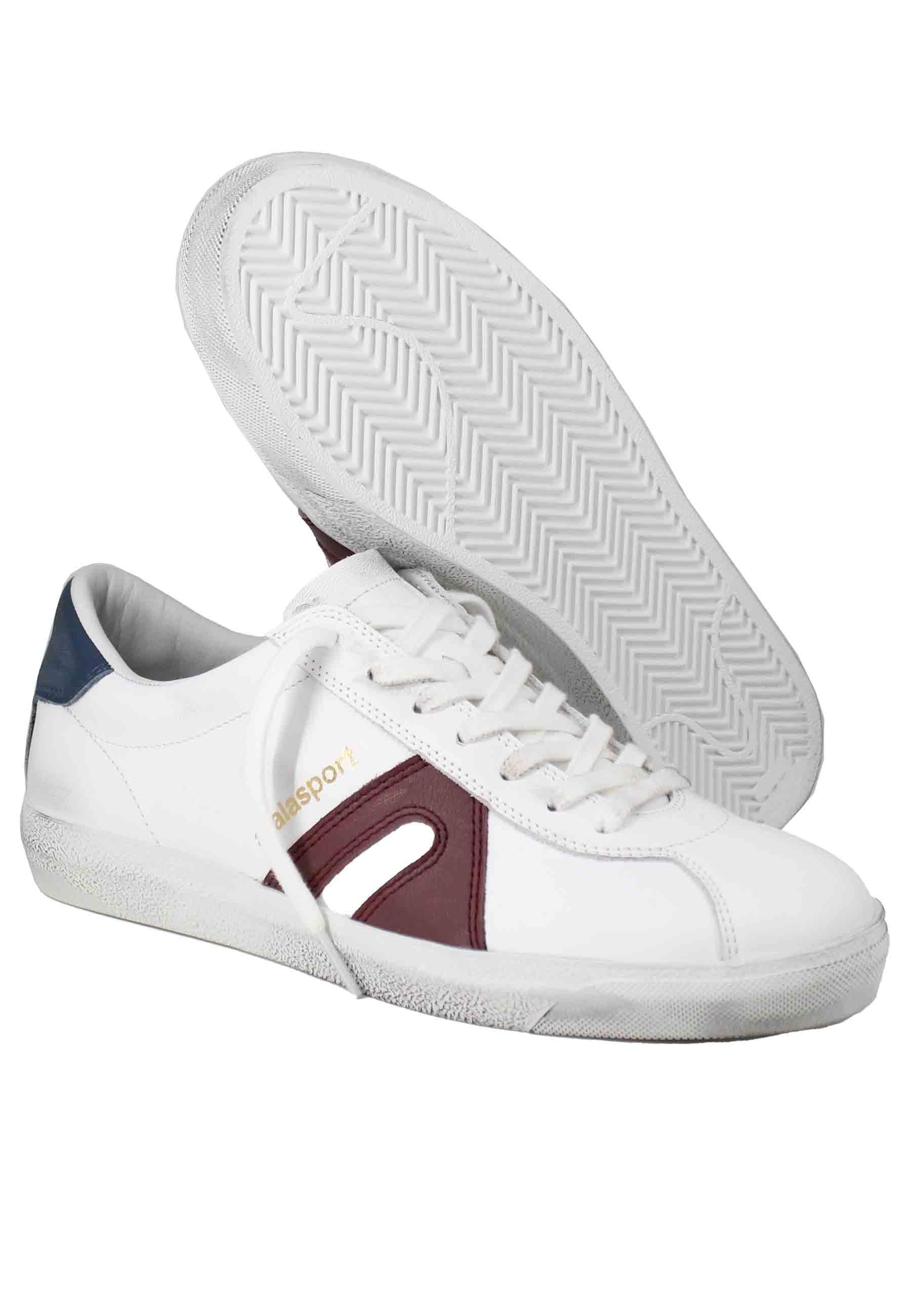 Sneakers uomo in pelle bianca 10020 259 Atala 