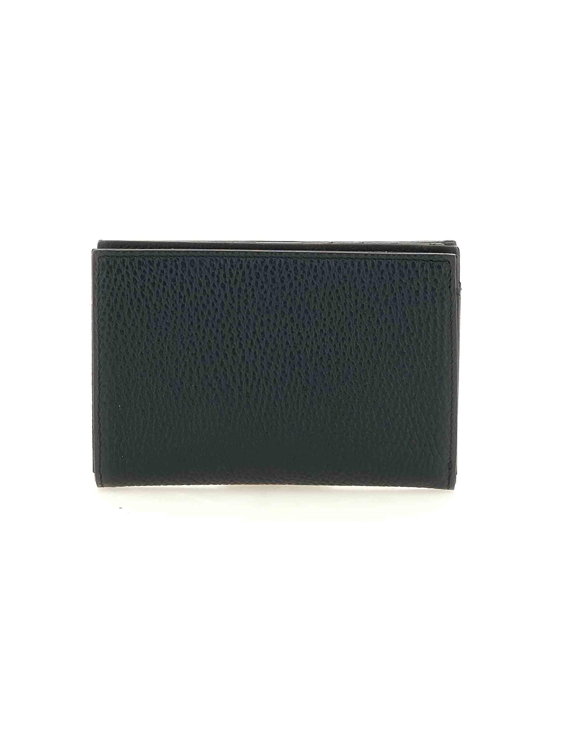 Portafogli donna GMonet 14 in pelle verde G000130ND X2428 C2555 Gabs 