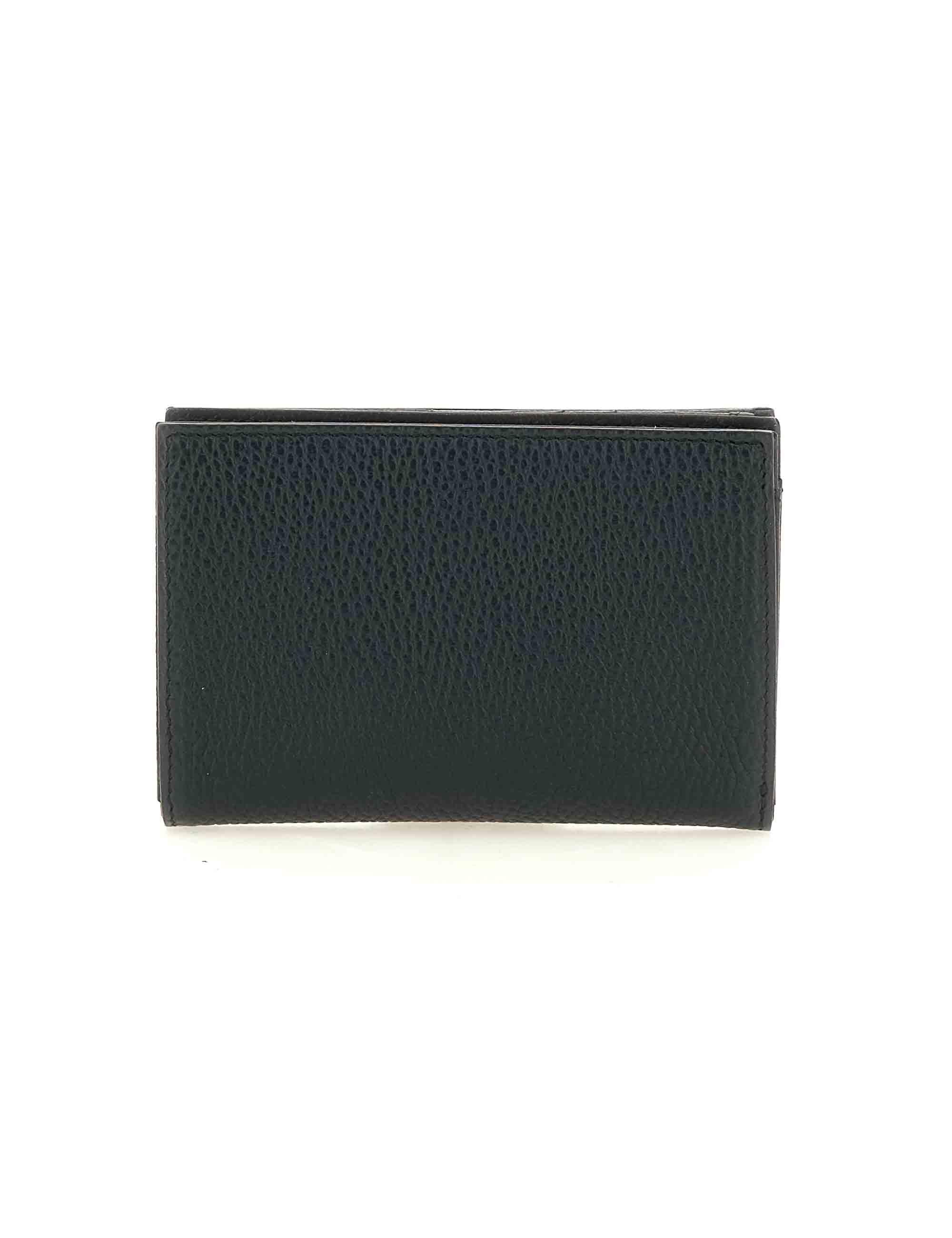 Portafogli donna GMonet 14 in pelle verde G000130ND X2428 C2555 Gabs 