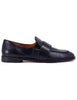 Women's moccasins in black leather ulta soft