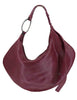 RBS 9002 038 Women's Burgundy Leather Urban Hobo Bags