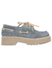 Women's lace-ups in grey crust SP20 015