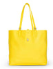 Sacs cabas femme Malibu en simili cuir jaune avec double poignée - Modèle BIUM16294WV P307