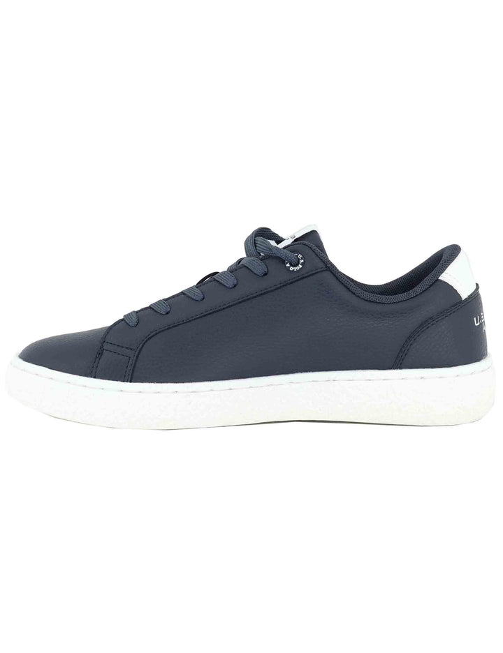 Sneakers uomo in tessuto blu con logo laterale e suola in contrasto JODIE002 DBL001 U.S. Polo Assn. 