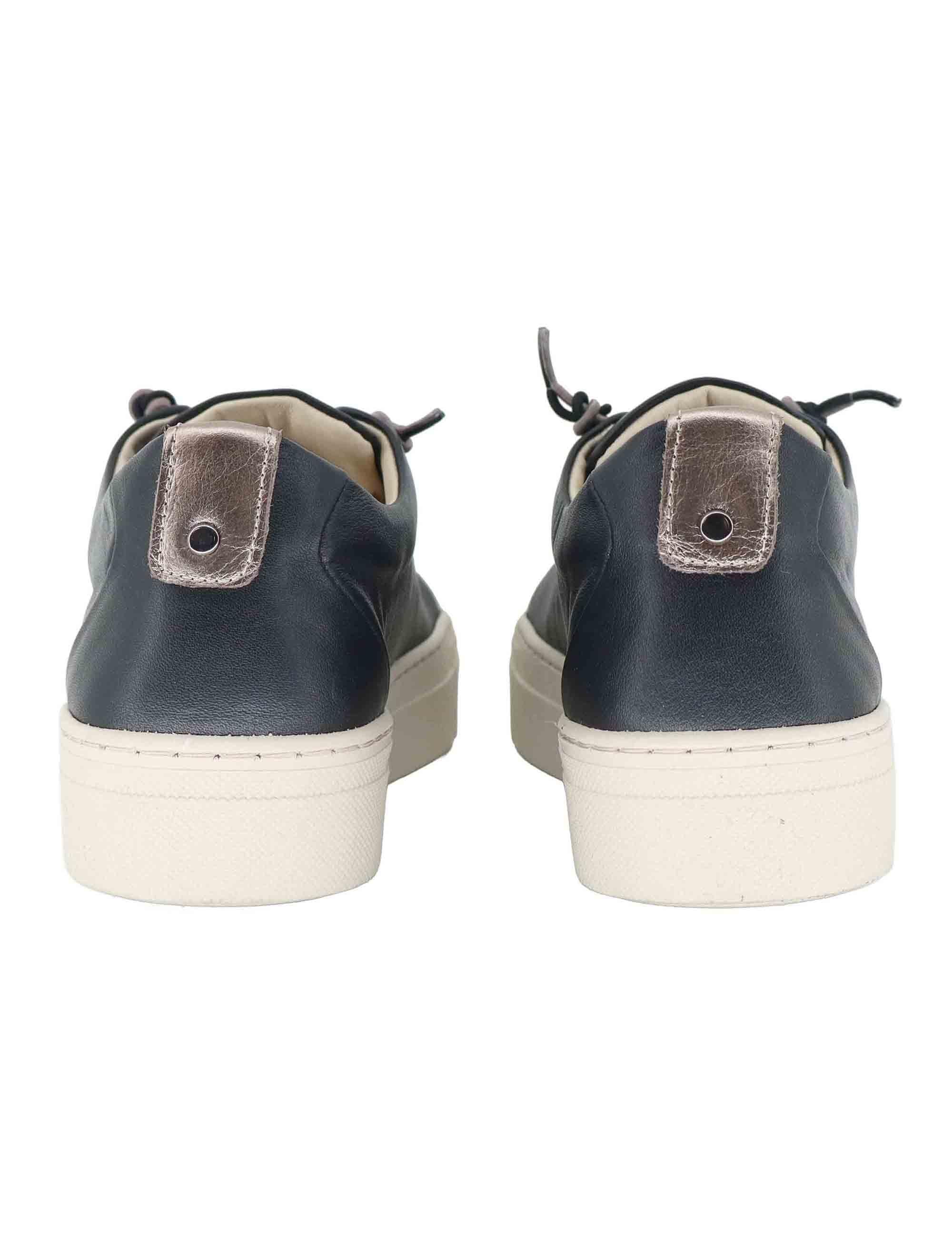 Sneakers donna in pelle nera SP56602 001 Spatarella 