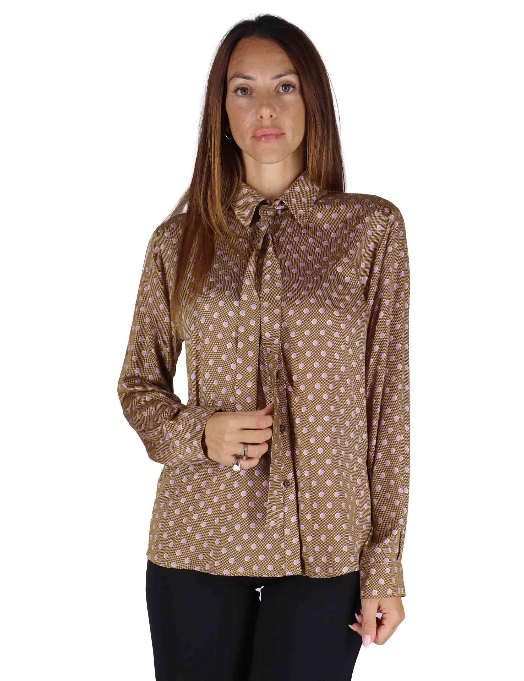 Camicie in viscosa naturale gialla Donna JABCM0025-F1438 1220