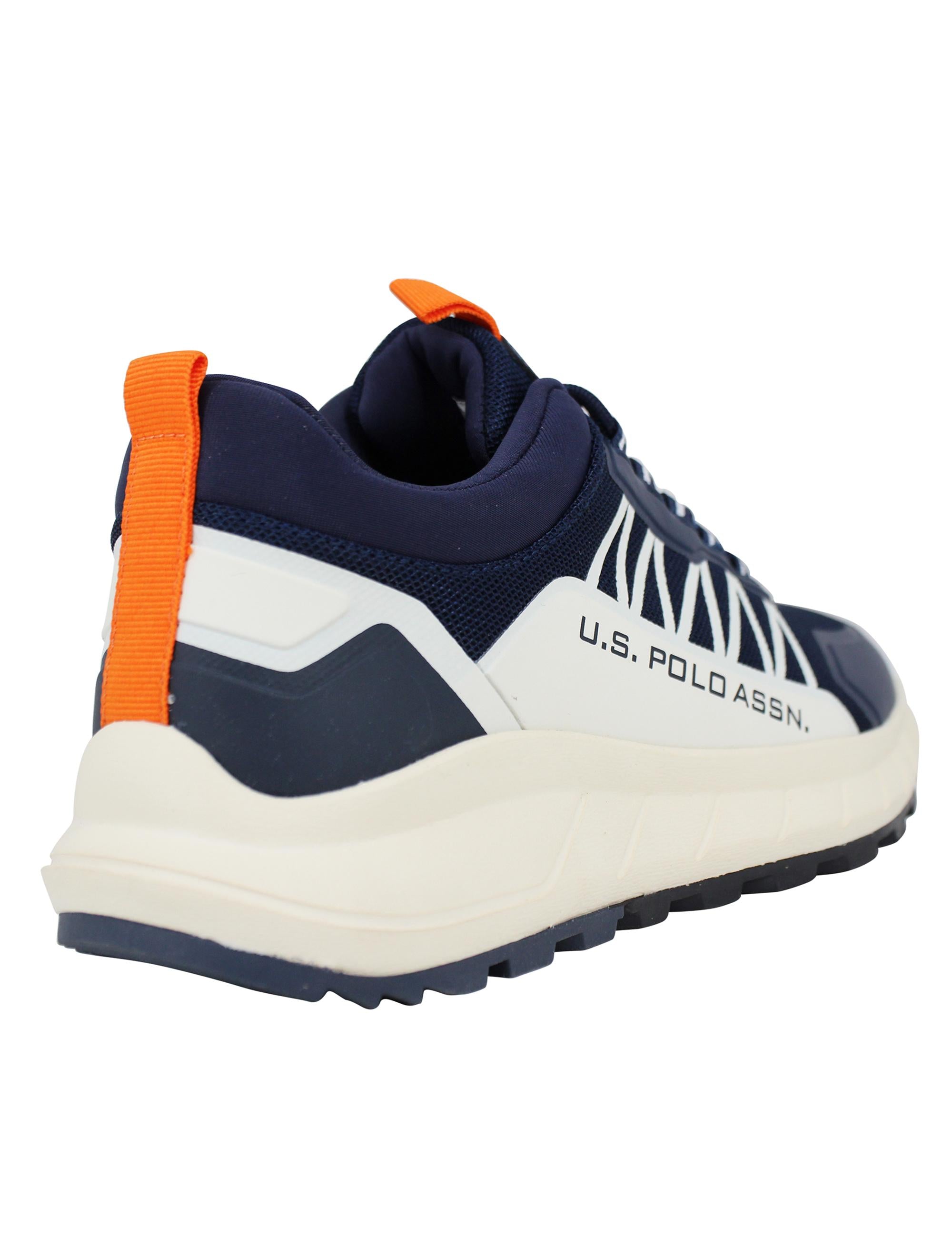 Sneakers uomo in tessuto tecnico blu SETH008 DBL001 U.S. Polo Assn. 