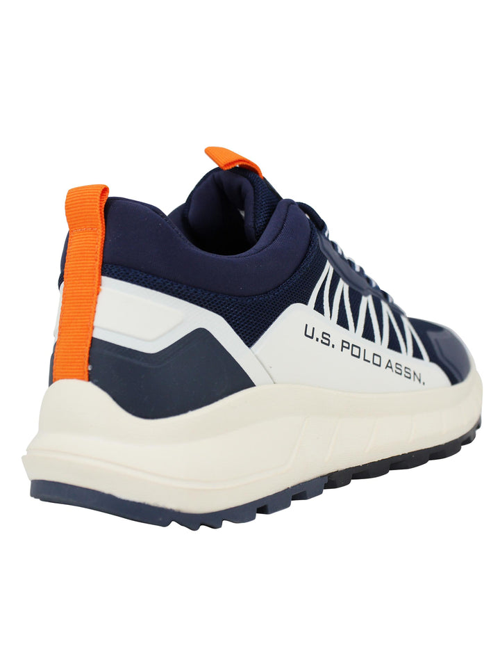 Sneakers uomo in tessuto tecnico blu SETH008 DBL001 U.S. Polo Assn. 