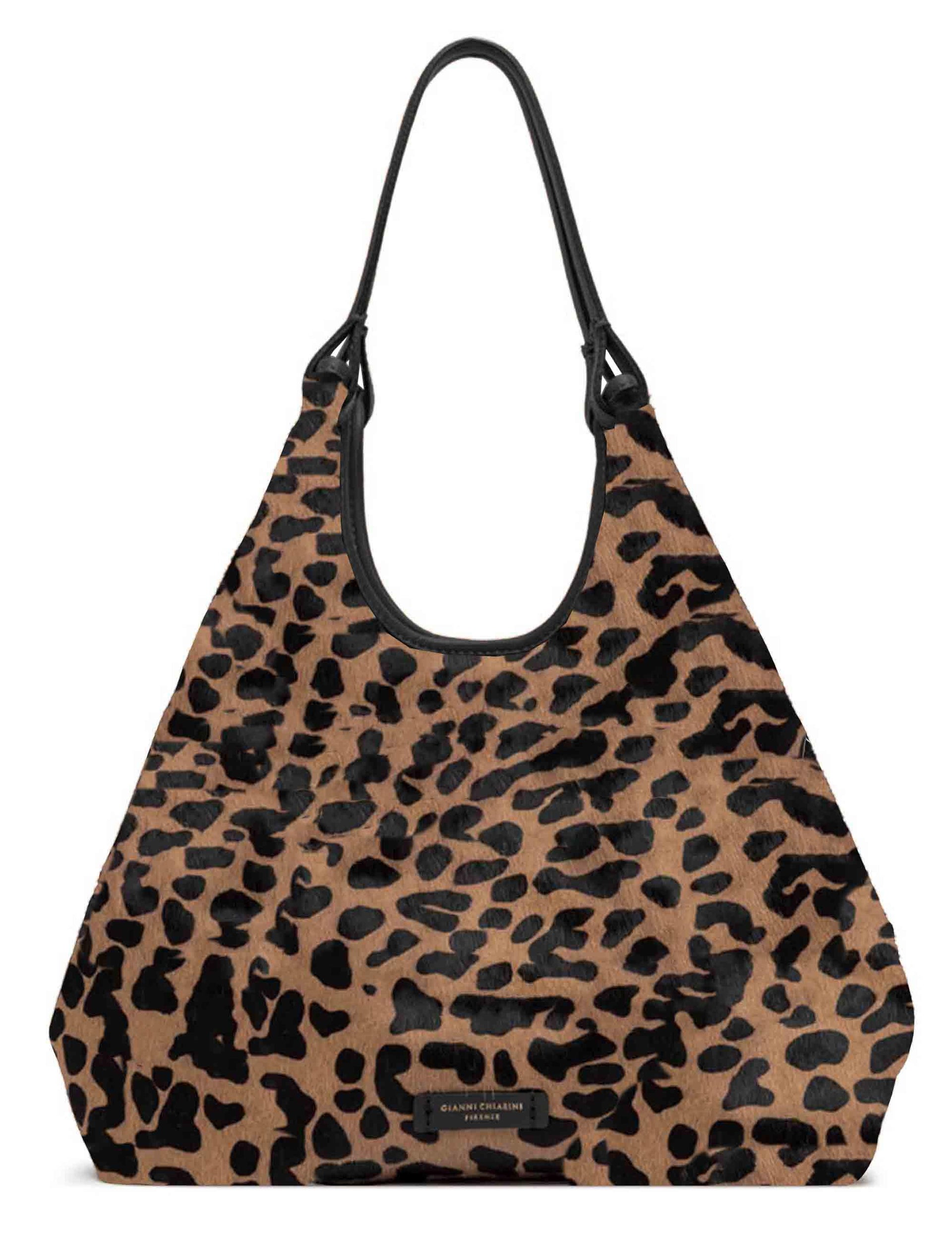 Borse donna Dua in pelle effetto cavallino BS11112 11865 CAV-PL Gianni Chiarini 