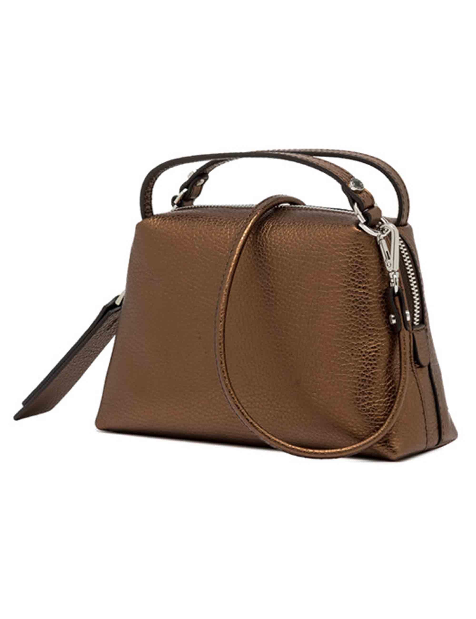 Gianni Chiarini Borse donna Alifa in pelle martellata bronzo BS8145 14167 COMMGRNLM Gianni Chiarini 