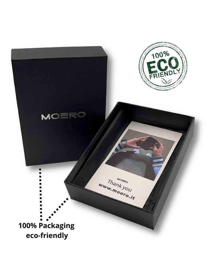 Portafogli uomo PRO Vintage Dark Brown Zip VINTAGE PRO ZIP DARK BROWN Moero 