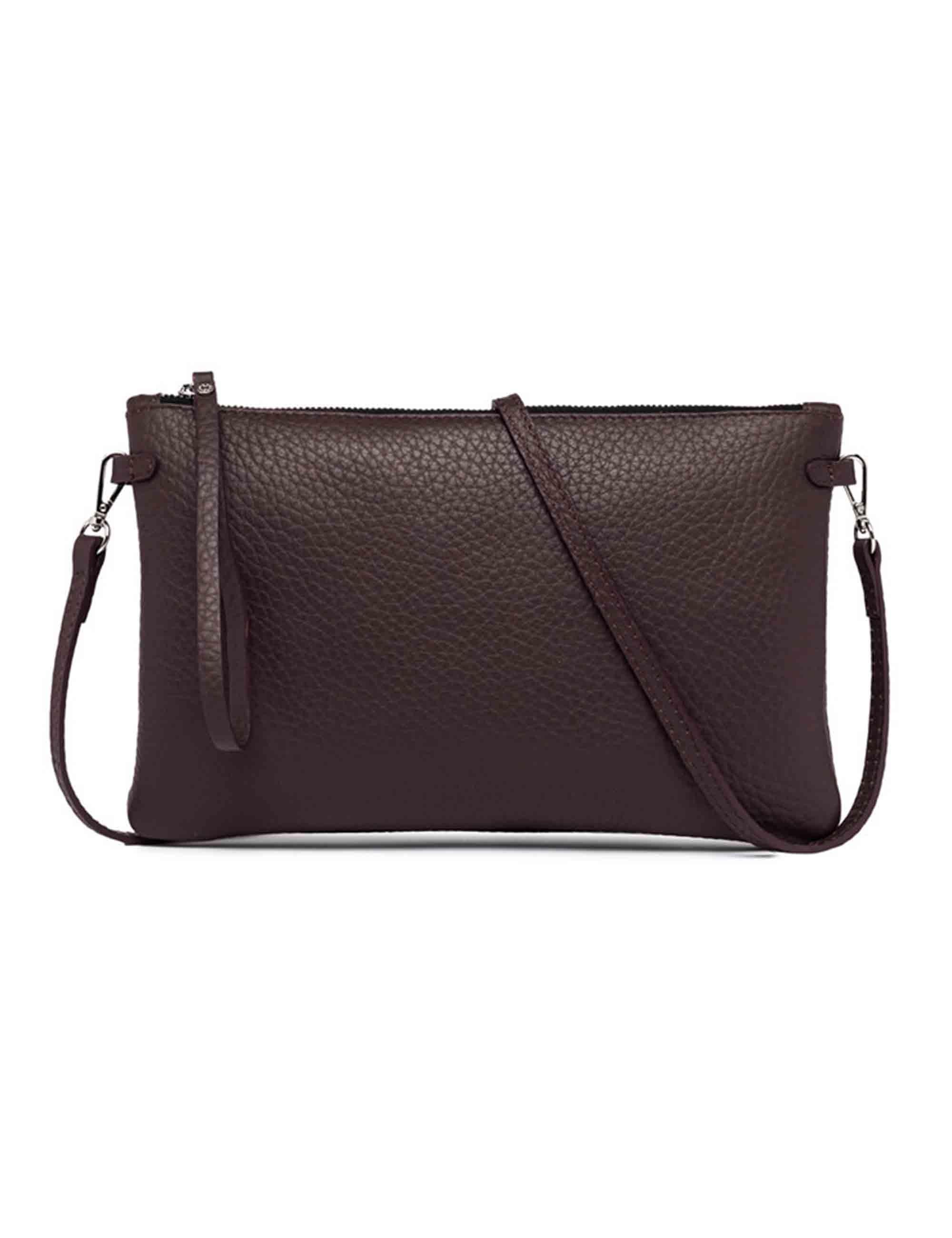 Borse donna pochette Hermy in pelle bordeaux BS3975 13624 RNGDBL Gianni Chiarini 