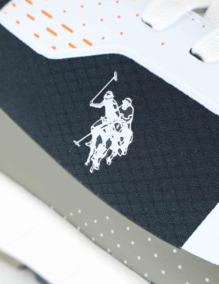 Sneakers uomo in tessuto tecnico taupe con suola alta in gomma SETH012A DBL-TAU01 U.S. Polo Assn. 