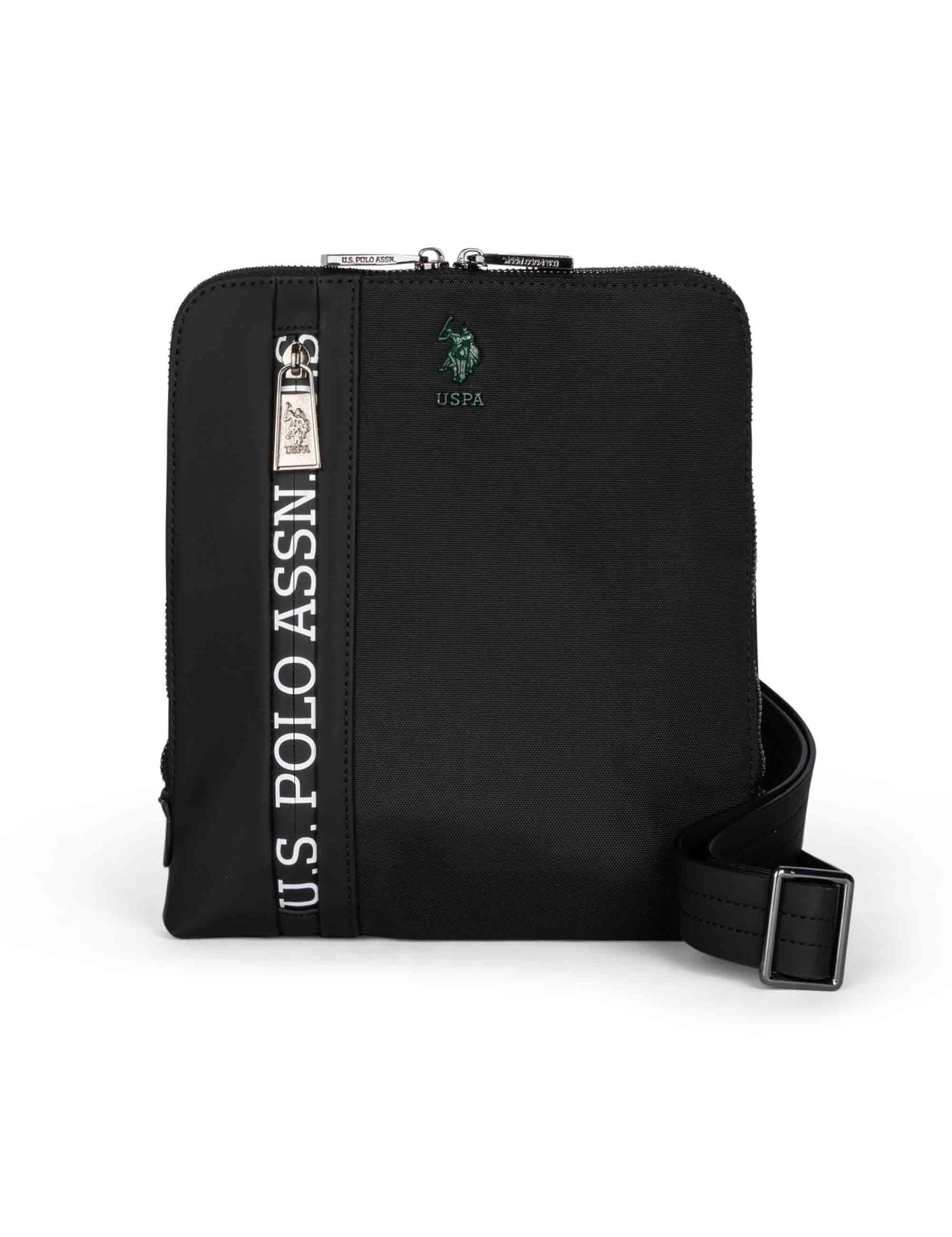 Borselli uomo Oliver in nylon nero BIUOV6262MP J000 U.S. Polo Assn. 