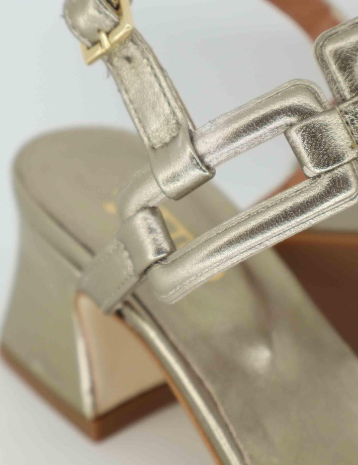 Sandali infradito donna in pelle bronzo suola in cuoio 1027 078 Tattoo 