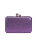Borse donna in strass viola con tracolla Donna ACD046 AMETISTA