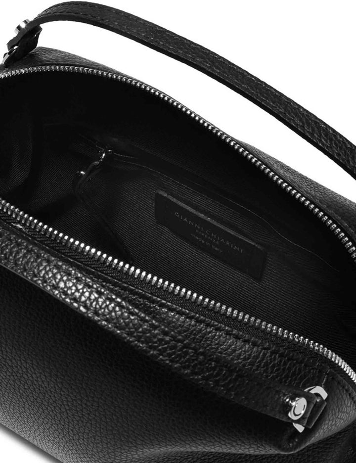 Borse donna Alifa in pelle martellata nera BS8148 001 COMMGRN Gianni Chiarini 