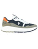 Men's taupe technical fabric sneakers SETH012A DBL-TAU01