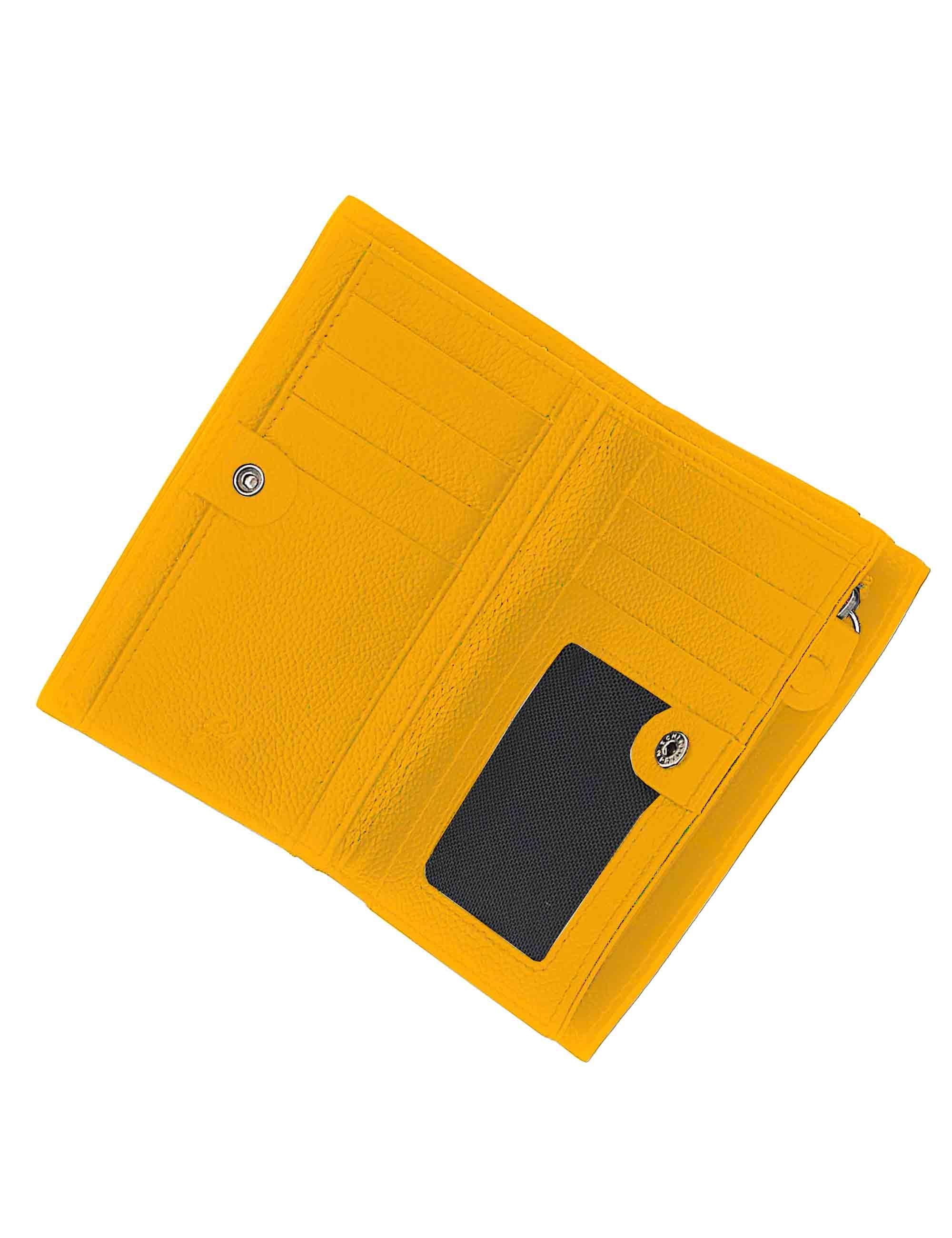 Portafogli GMonet 14 in pelle senape Donna G000130ND X2428 C5045