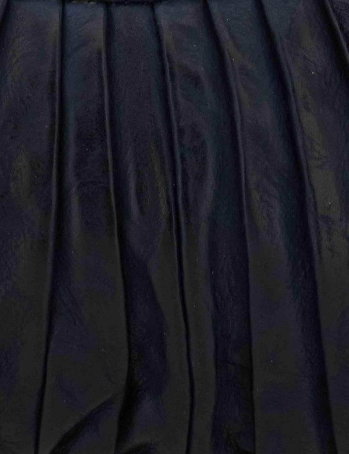 Borse donna Luna in pelle blu plissettata con tracolla monospalla C044070ND X2982 C3001 Campomaggi 