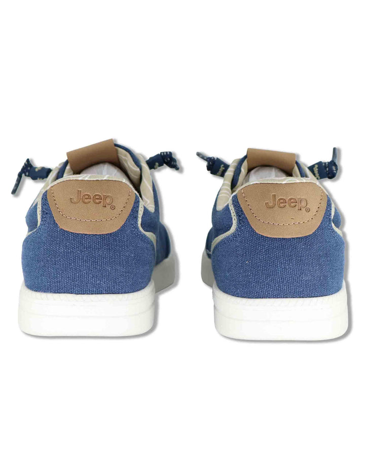 Sneakers uomo Jeepster in canvas blu con suola leggera JM61060A 016 Jeep 