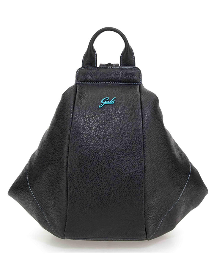 Zaini donna GRETA in pelle nera trasformabili G002830T2 X1882 C0001 Gabs 