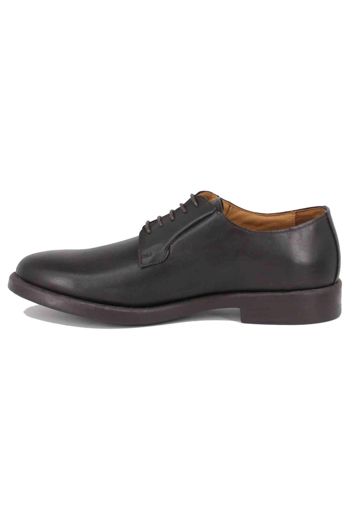 Stringate uomo in pelle marrone con fondo gomma AWARD 6 013 Rogal's 