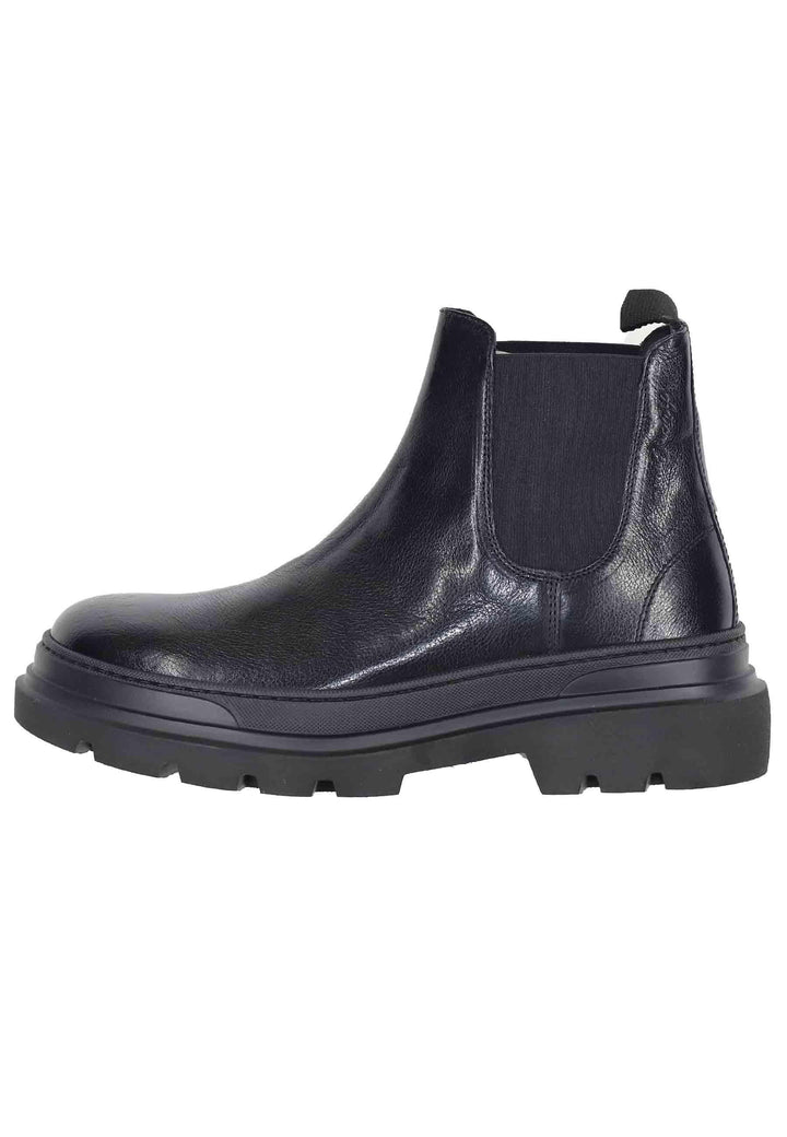 Stivaletti beatles uomo in pelle nera 22558 A-VG1N Antica Cuoieria 