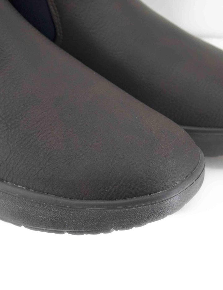 Stivaletti beatles uomo Kobi Chelsea in pelle marrone con suola in gomma JM52120A 030 Jeep 