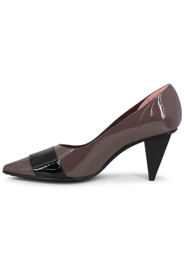 Decollete donna a in vernice grigia 7372 022 Ras 