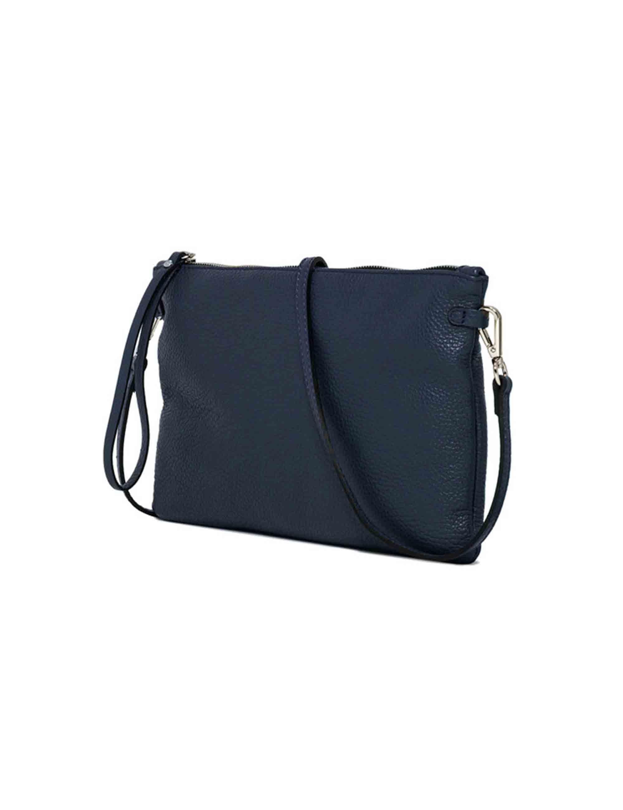 Pochette donna Hermy in pelle blu BS3695 0208 GRN Gianni Chiarini 