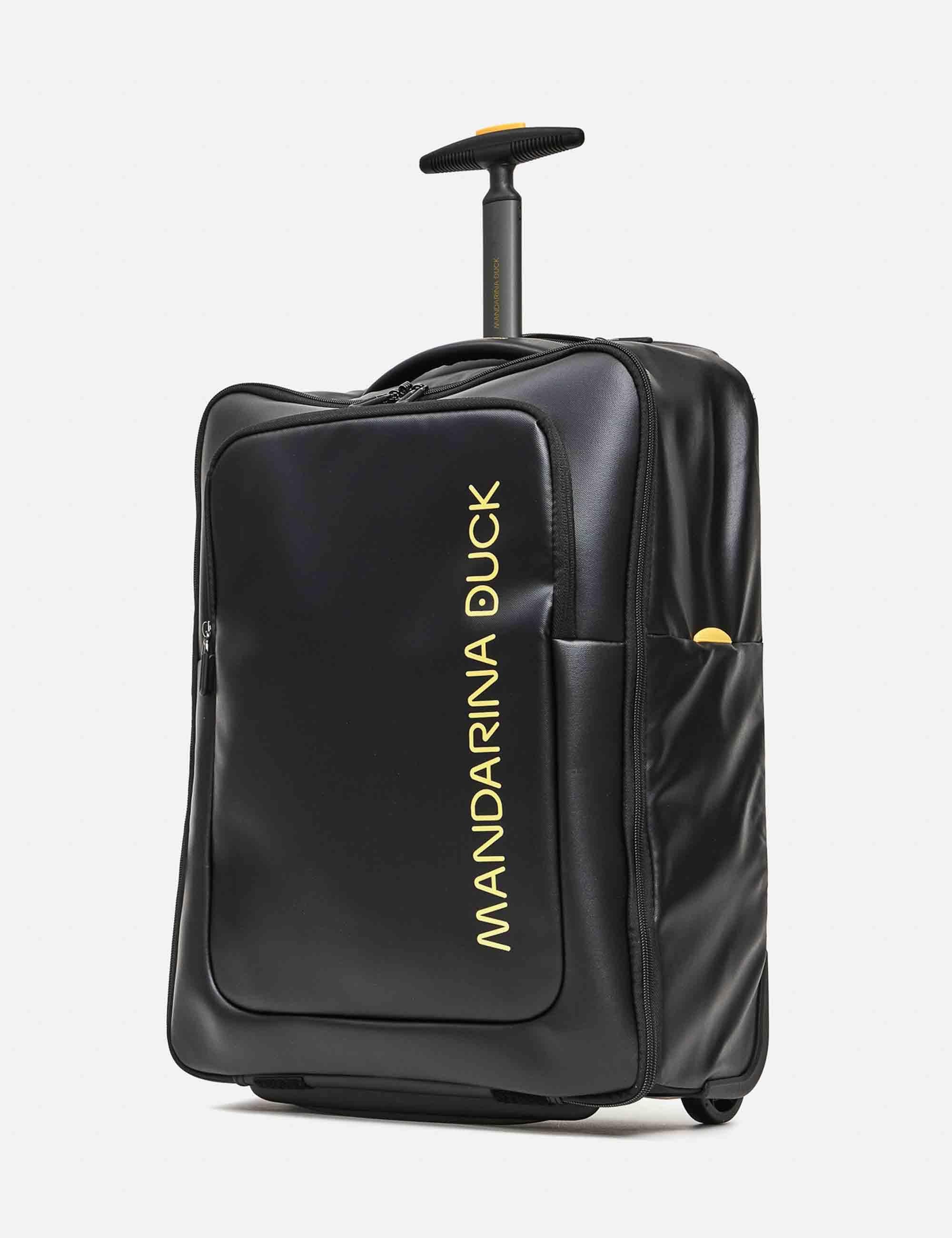 Zaini trolley soft nero Eco Coated 54x38,5x18 Uomo P10OSV06 651