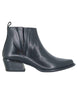 Women's Black Leather Texan Boots SP1065 001