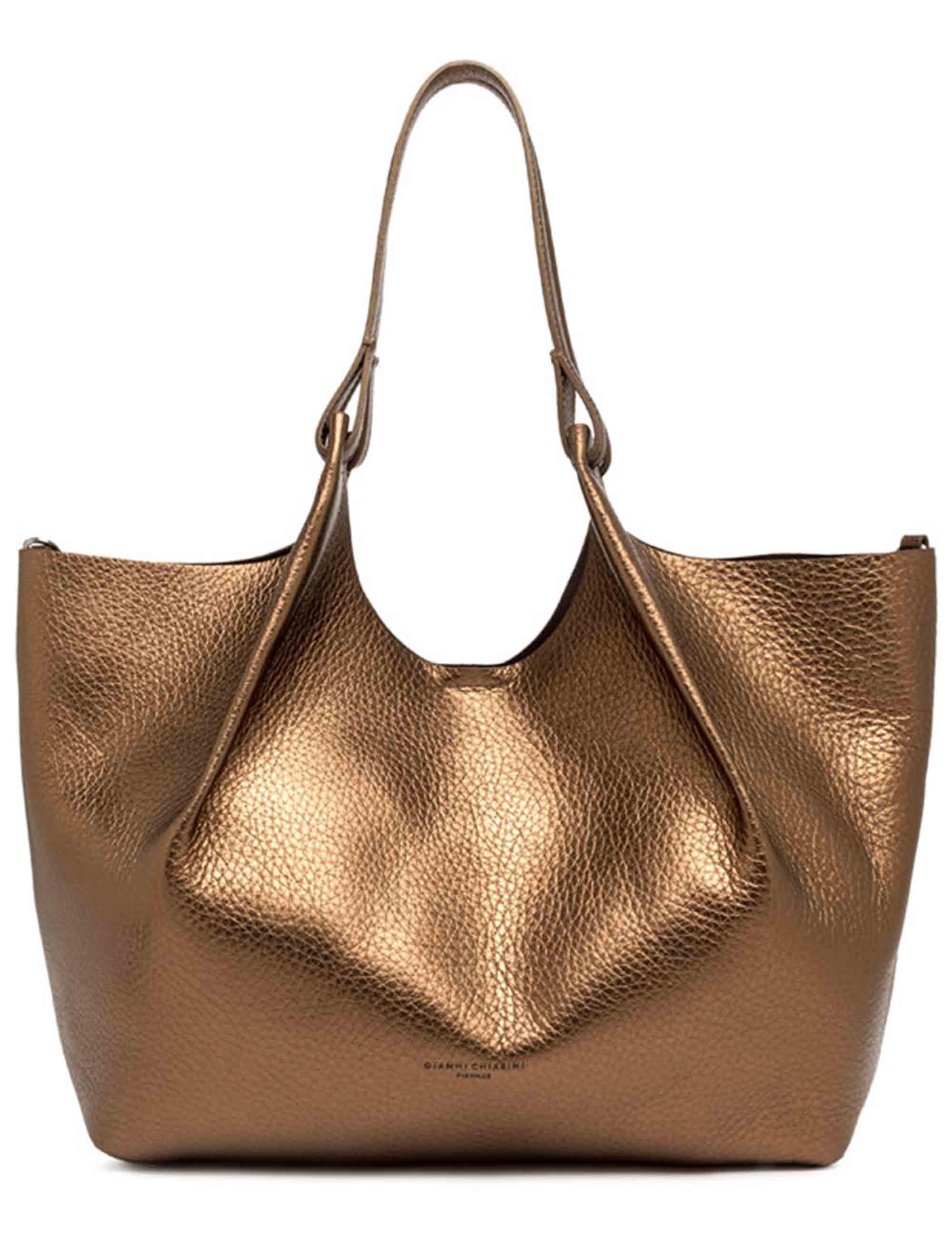 Borse donna Dua in pelle bronzo BS9720 14204 RNGDBL Gianni Chiarini 