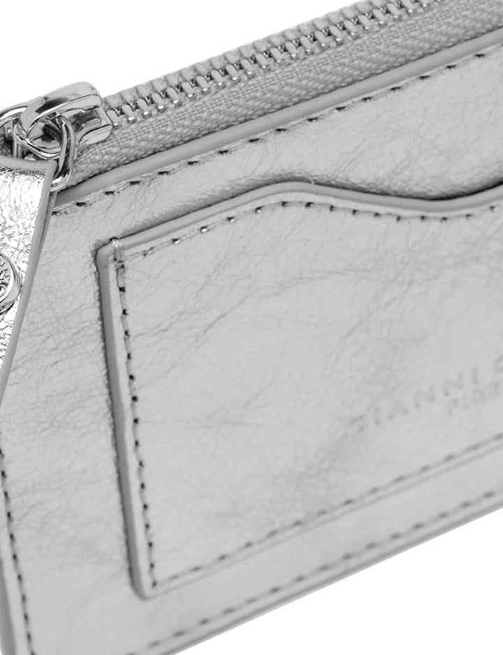 Portafogli donna in pelle argento PFW5085 359 LMW Gianni Chiarini 